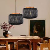 Barrel Hanging Lamp Charcoal