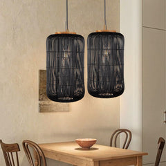 Barrel Hanging Lamp Charcoal
