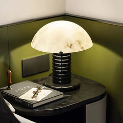 Alabaster Ben Swildens Modern Table Lamp
