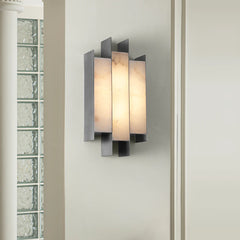 Alabaster Kamila Rectangle Wall Lamp