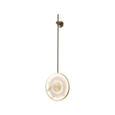 Alabaster Modern Round Strip Wall Lamp