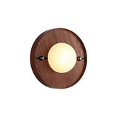 Alabaster Odis Spherical Wall Lamp
