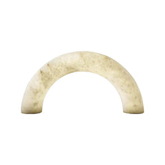 Alabaster Piped Table Lamp