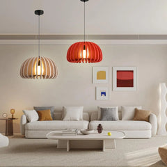 Half Circle Ball Birdcage Acoustic Pendant Light