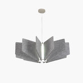 Wing Panel Acoustic Pendant Light for Living Room
