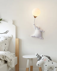 Bear Balloon Wall Lamp