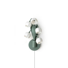 Bell Orchid Plug In Wall Lamp