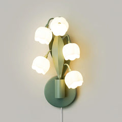 Bell Orchid Plug In Wall Lamp