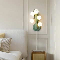 Bell Orchid Plug In Wall Lamp