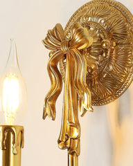 Bow Brass Wall Light
