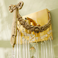 Bow Tie Crystal Wall Lamp