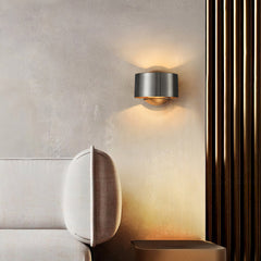 Brass Drum Wall Light