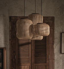 Barrel Hanging Lamp Charcoal