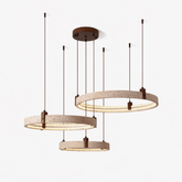 Celestial Orbit Travertine Chandelier
