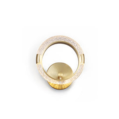 Crystal LED Round Wall Light
