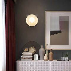 Disc And Sphere Wall Light