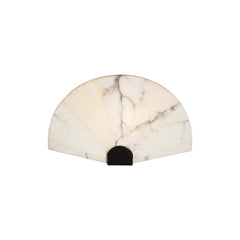 Fan Shaped Alabaster Wall Light