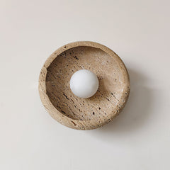 Faro Travertine Wall Lamp