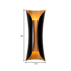 Flame Art Wall Sconce