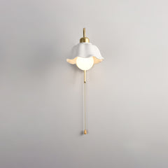 Flower Ceramic Wall Lamp