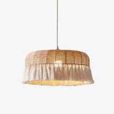 Handwoven Jute Pendant Light