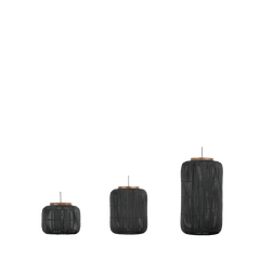 Barrel Hanging Lamp Charcoal