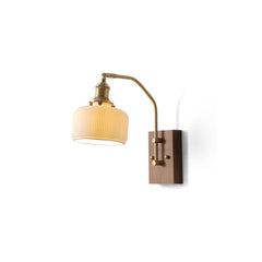 Laura Wood Wall Lamp