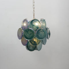 Lunaria Disc Murano Chandelier