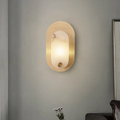 Modern Harlan Alabaster Wall Light