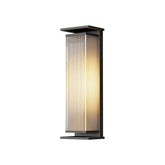 Rectangular Box Acrylic Outdoor Wall Lamp
