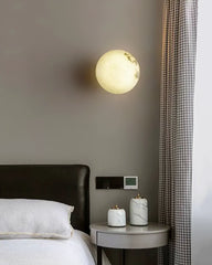 Orb Alabaster Wall Lamp