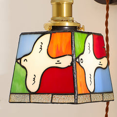 Peace Dove Plug In Wall Sconce