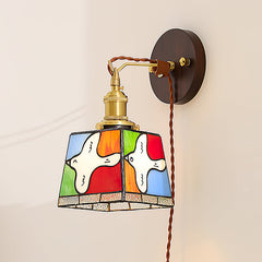 Peace Dove Plug In Wall Sconce