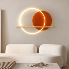 Round Cut Wall Lamp