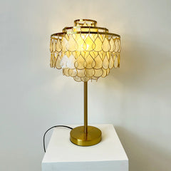 Shell Teardrops Table Lamp