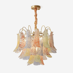 Venini Colorful Murano Glass Chandelier