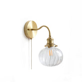 Wingbo Glass Wall Sconce