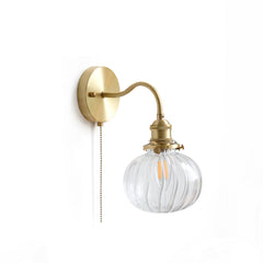 Wingbo Glass Wall Sconce