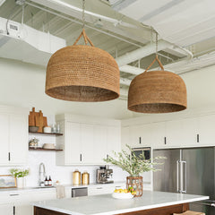 Japanese Wabi-sabi Restaurant Rope Pendant Light