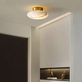 Gelbor Alabaster Ceiling Light