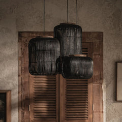 Barrel Hanging Lamp Charcoal