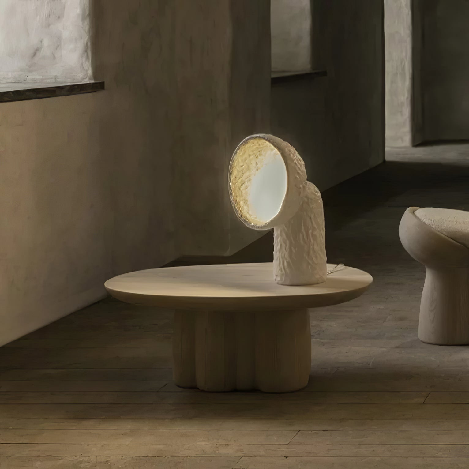 Echo Sculptural Floor Lamp
