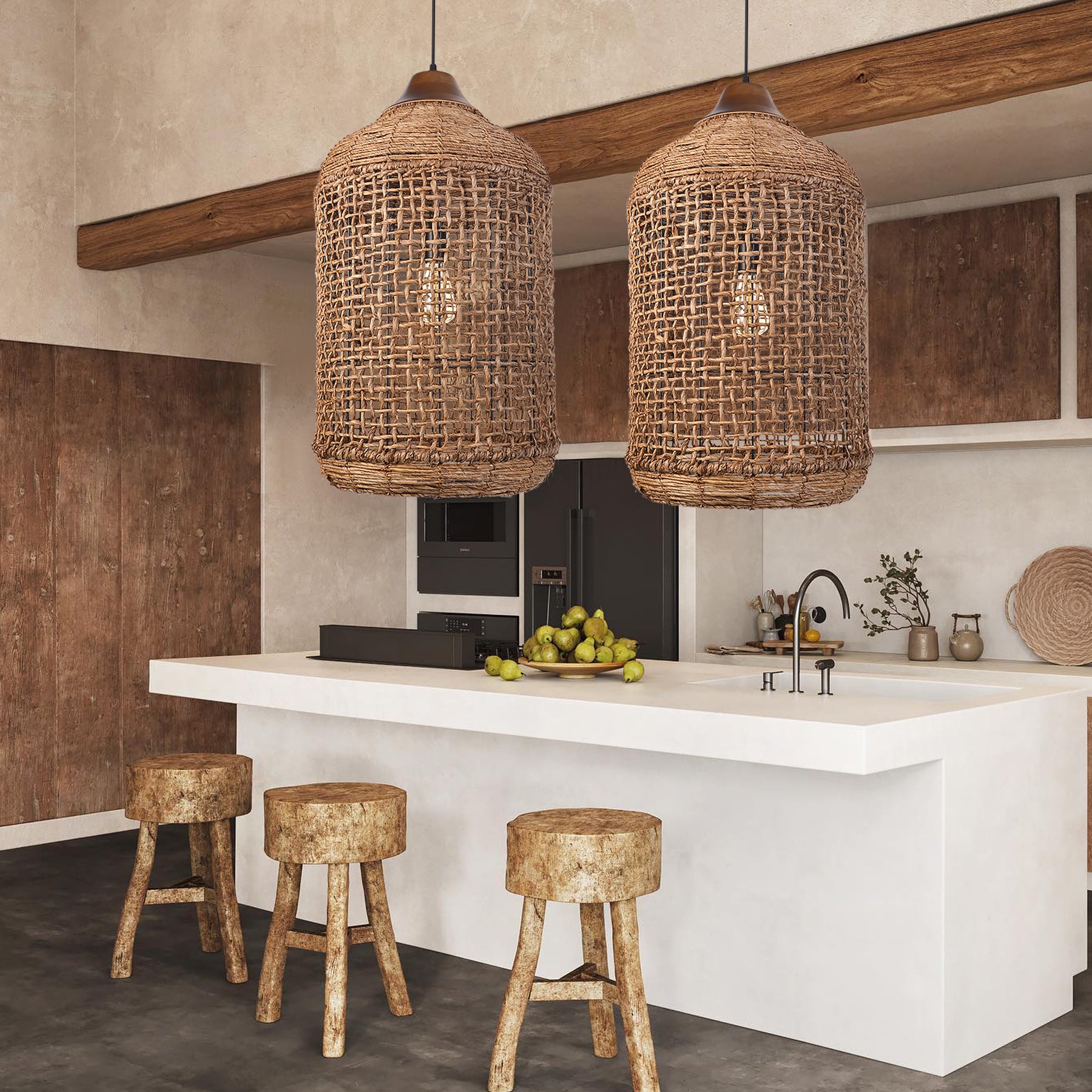 Brandy Koi Lampshades