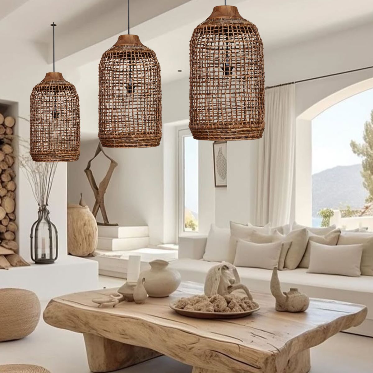 Brandy Koi Lampshades