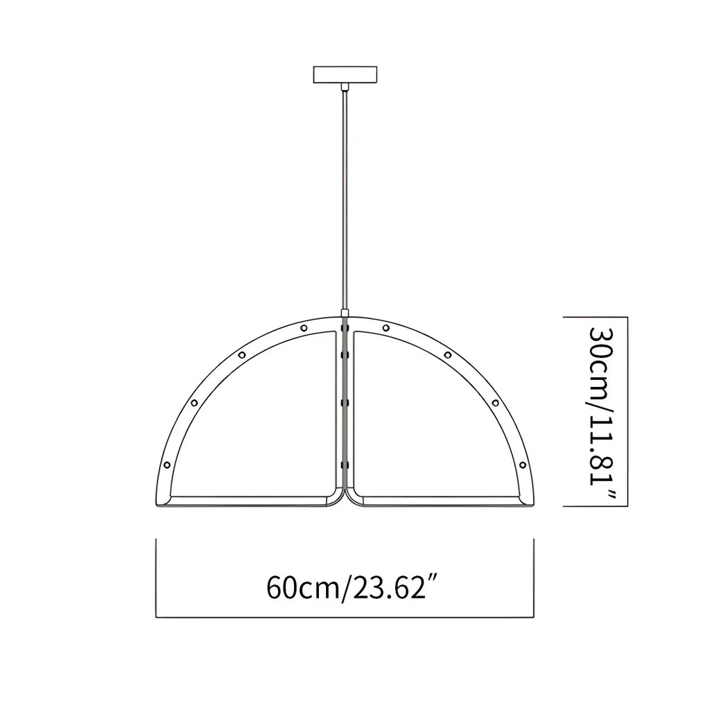 Nordic Simple Style Felt Pendant Light