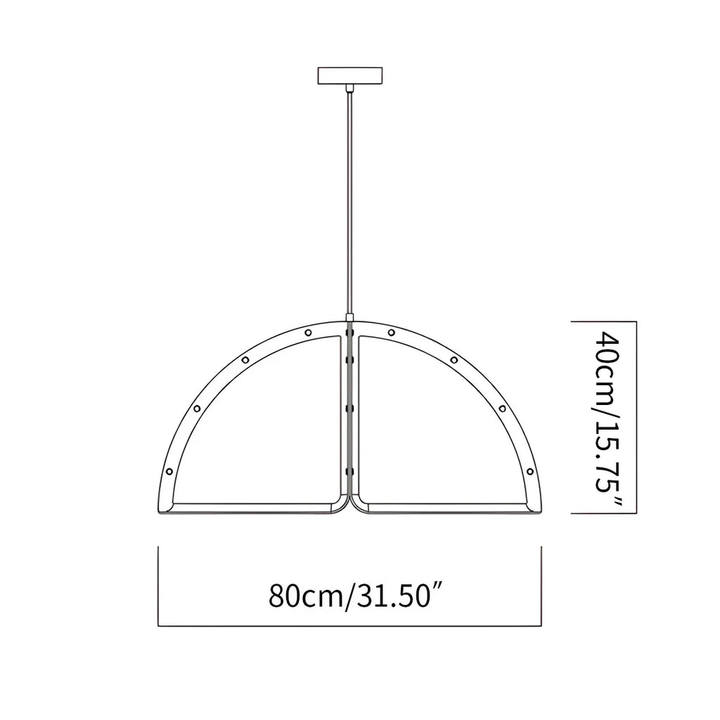 Nordic Simple Style Felt Pendant Light
