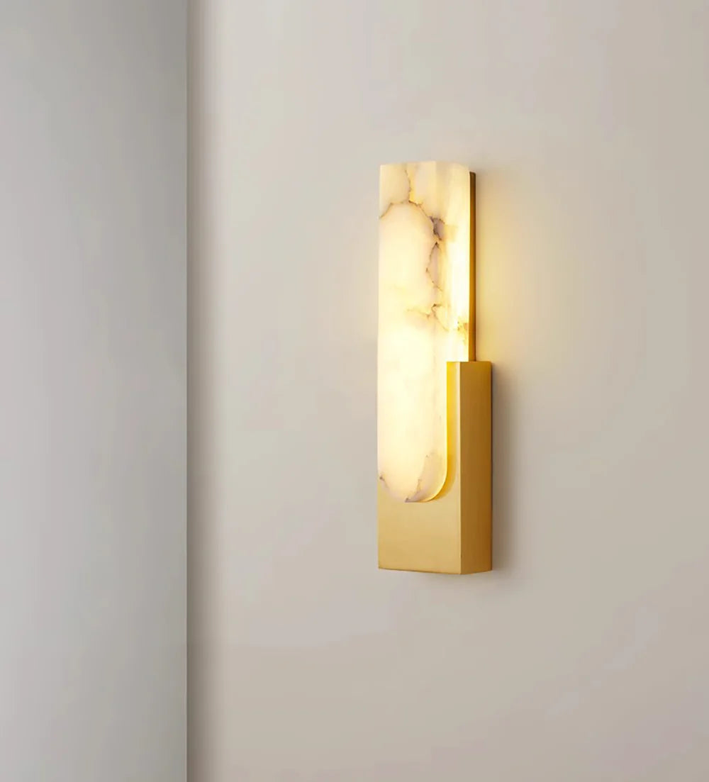Alabaster Agatha Wall Sconce