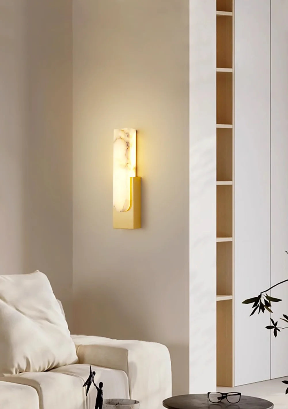 Alabaster Agatha Wall Sconce