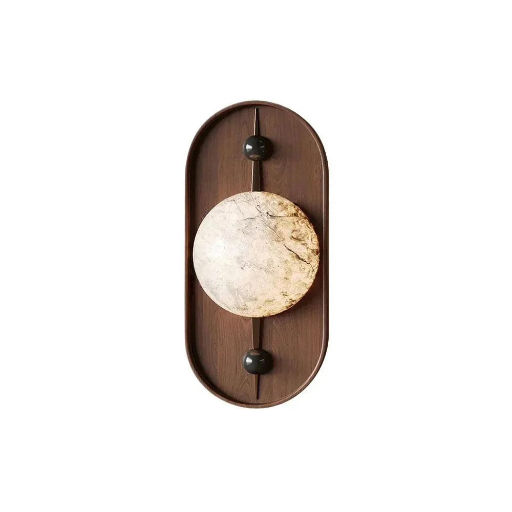 Alabaster Bezel Wall Lamp
