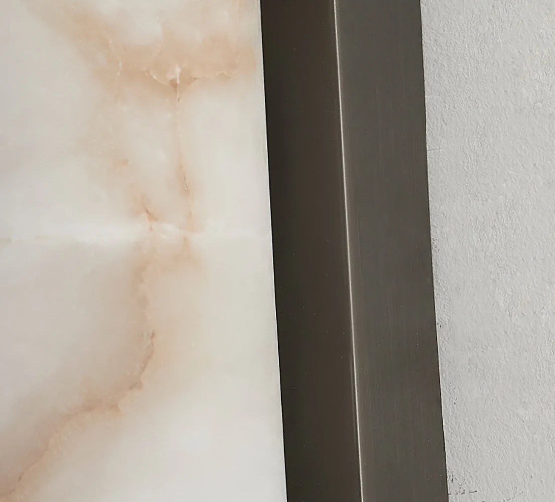 Alabaster Callisto Cylindrical Wall Lamp